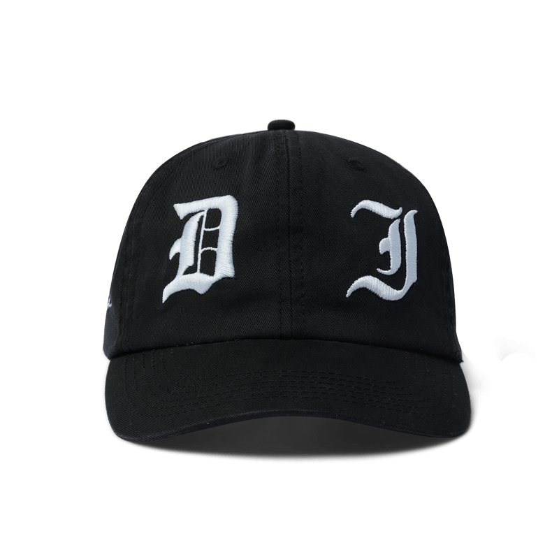 Huf x J Dilla Washed Snapback Hat Washed Black