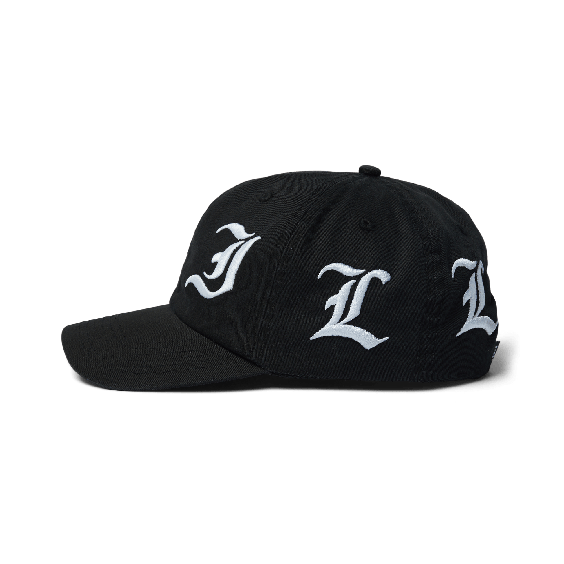 Huf x J Dilla Washed Snapback Hat Washed Black