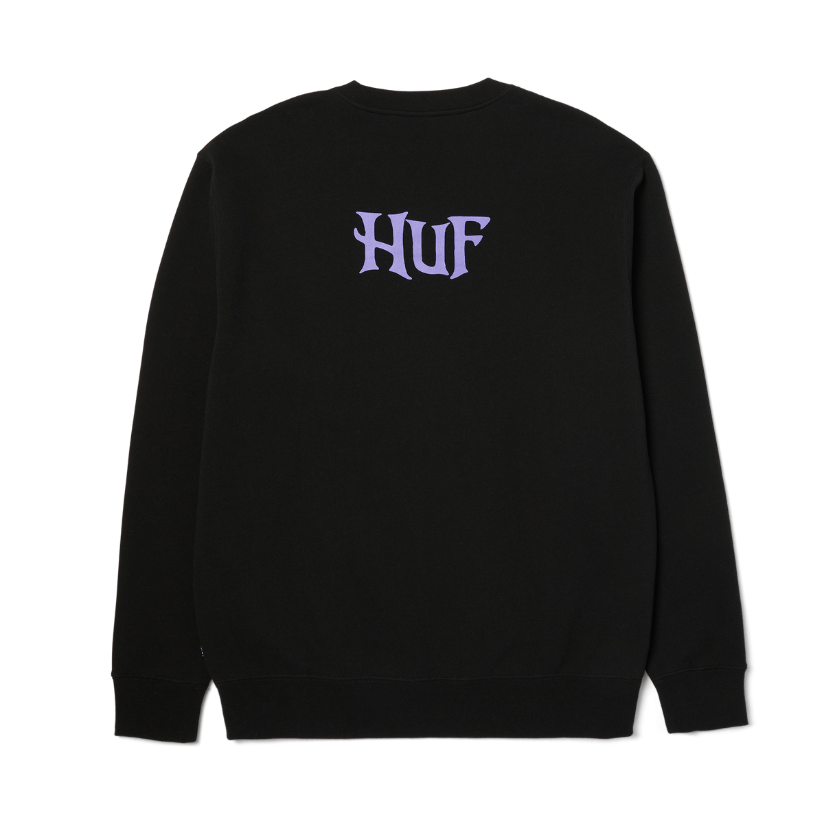 Huf Jack Skellington Crewneck Sweatshirt Black