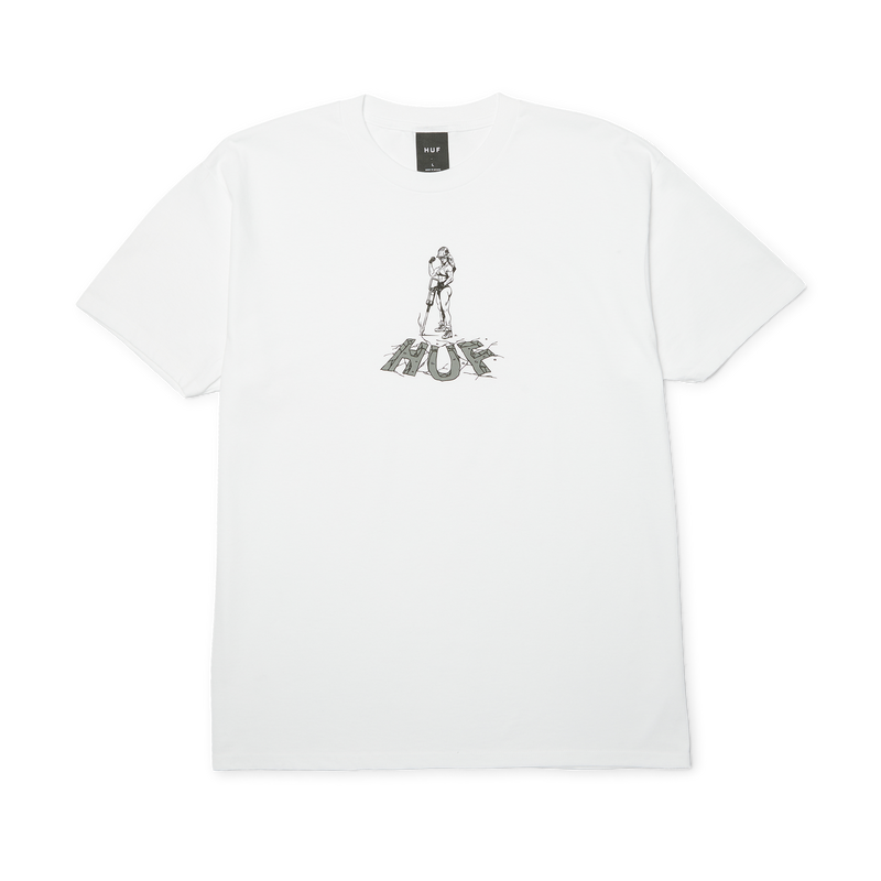 Huf Jacked T-Shirt White