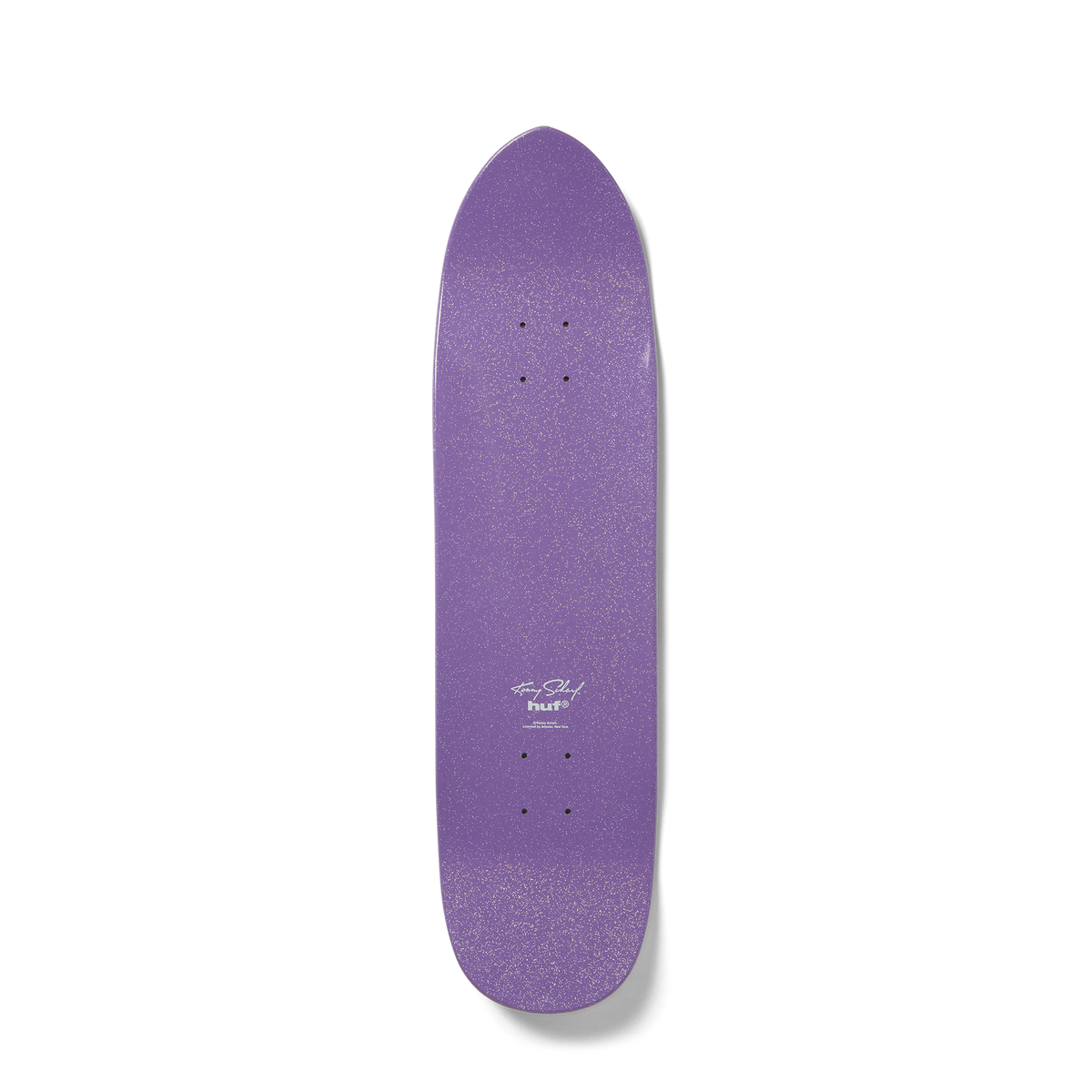 HUF Kenny Scharf Karbombz! Purple Cruiser Deck