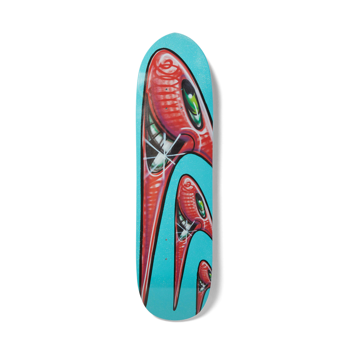 HUF Kenny Scharf Karbombz! Teal Cruiser Deck