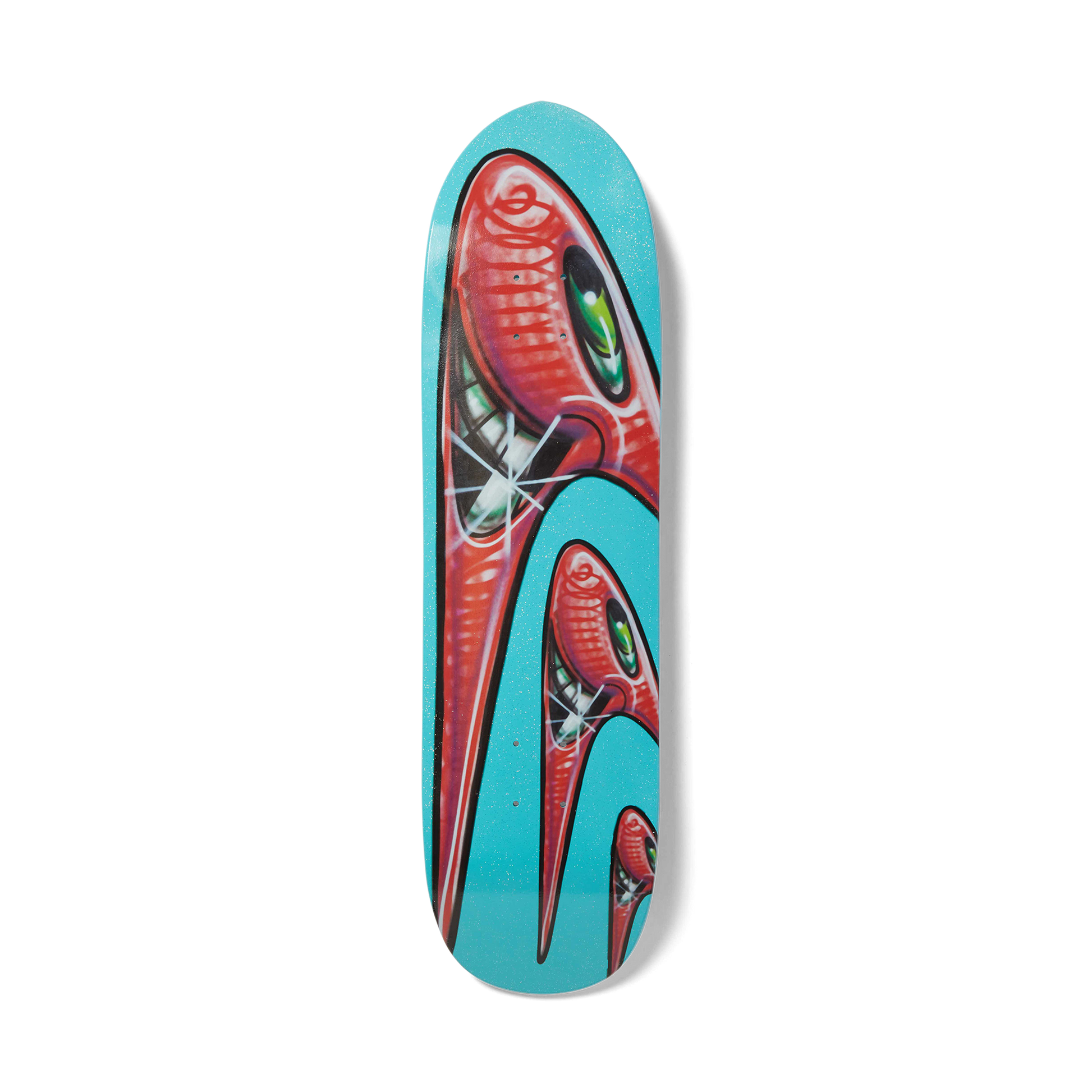 HUF Kenny Scharf Karbombz! Teal Cruiser Deck