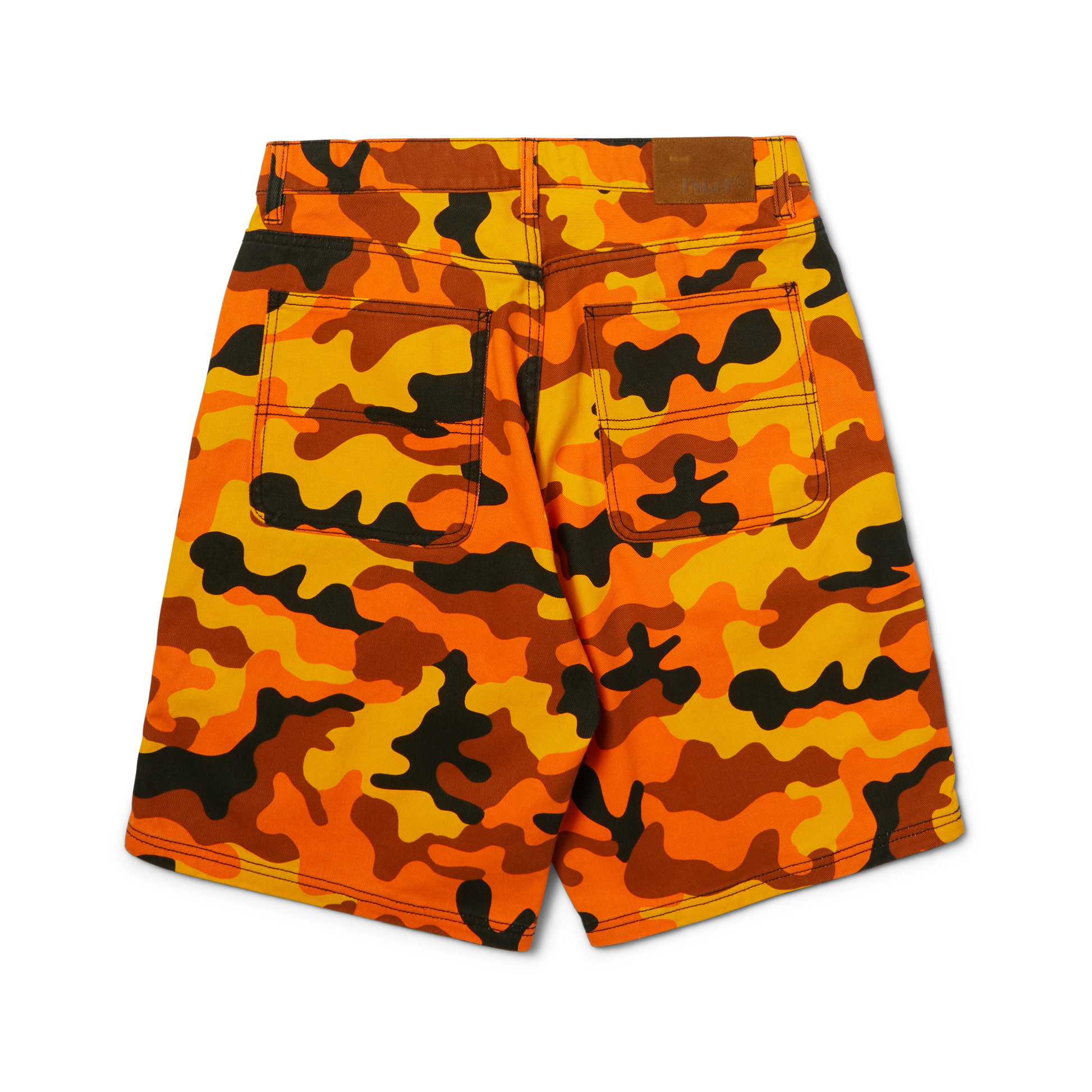 Huf Kinda Loose Double Knee Camo Short Lava