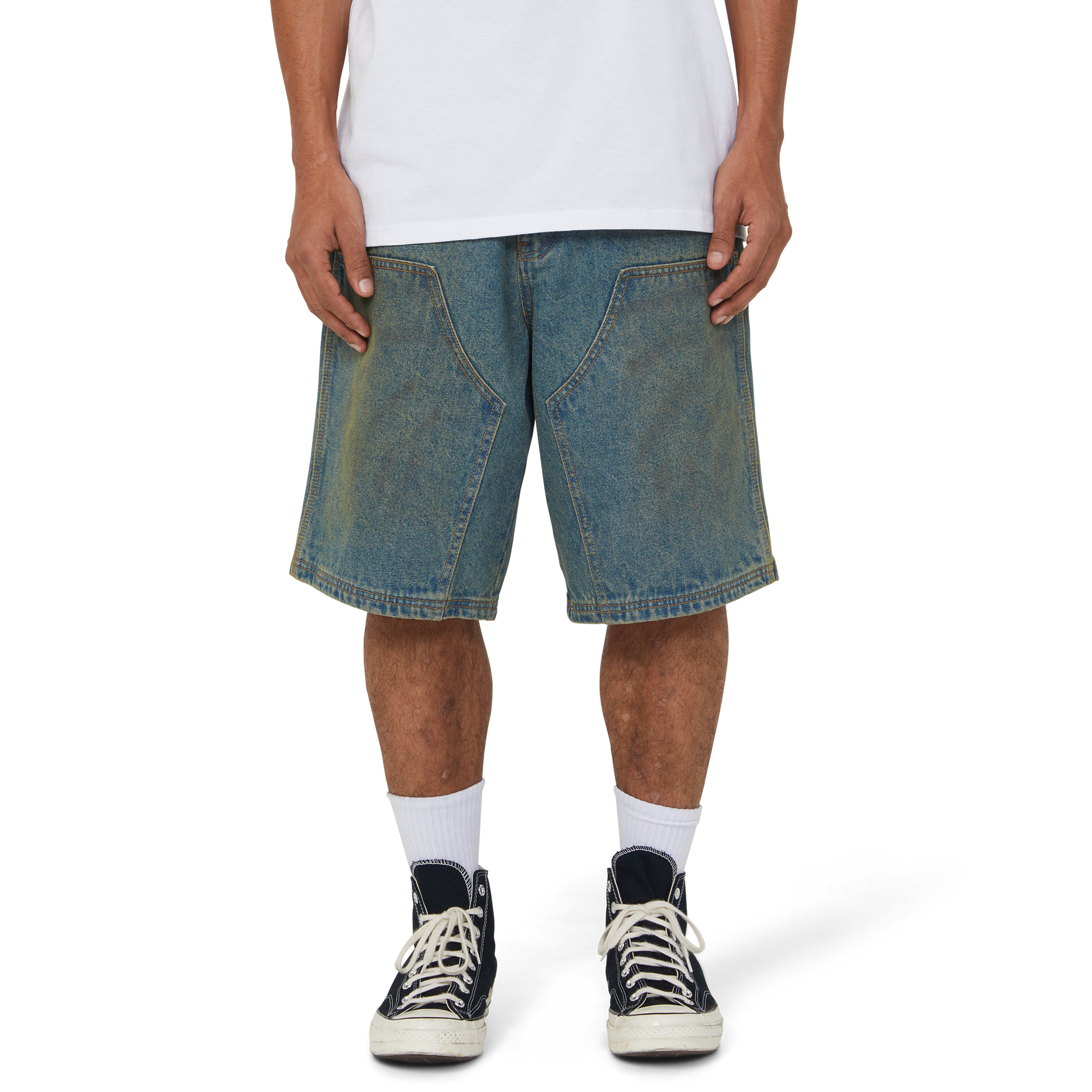 Huf Kinda Loose Double Knee Short Dirty Wash