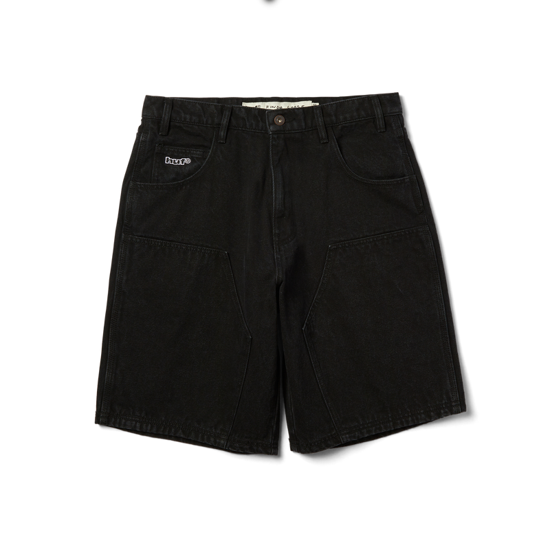 Huf Kinda Loose Double Knee Short Faded Black