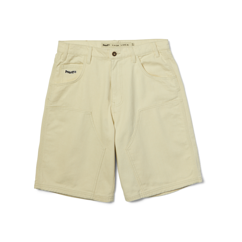 Huf Kinda Loose Double Knee Short Natural