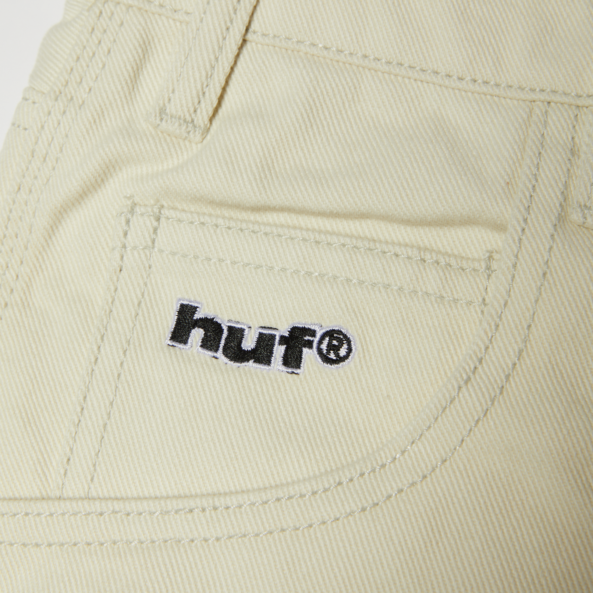 Huf Kinda Loose Double Knee Short Natural