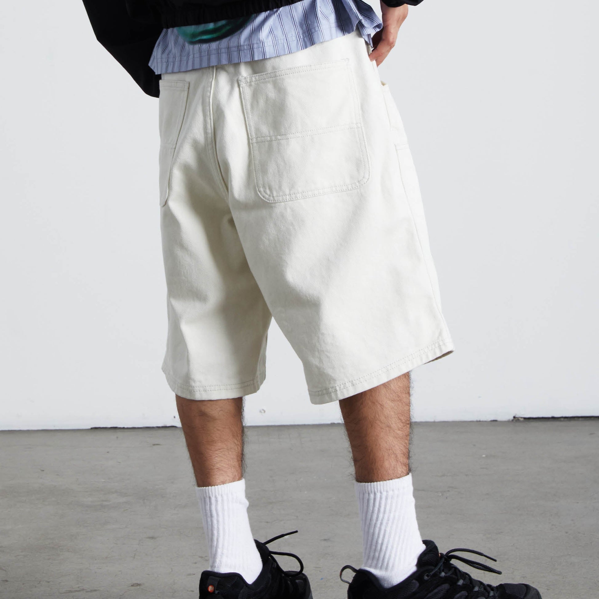 Huf Kinda Loose Double Knee Short Natural