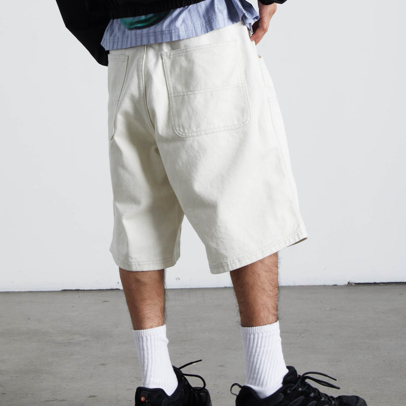 Huf Kinda Loose Double Knee Short Natural