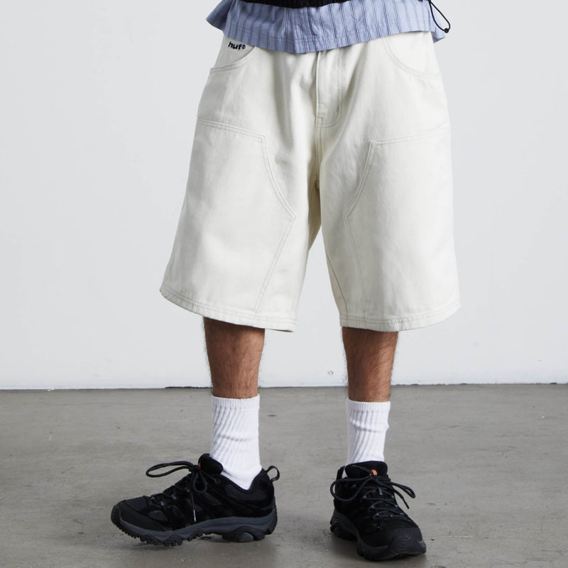 Huf Kinda Loose Double Knee Short Natural