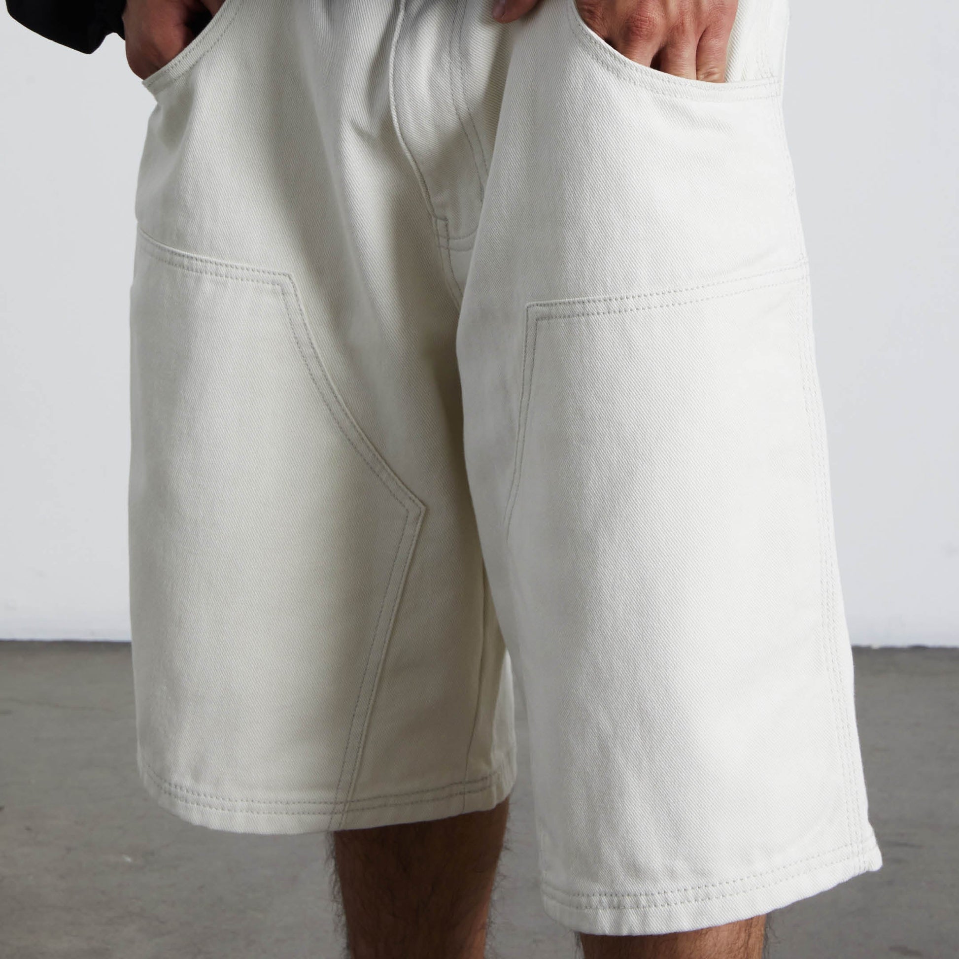 Huf Kinda Loose Double Knee Short Natural