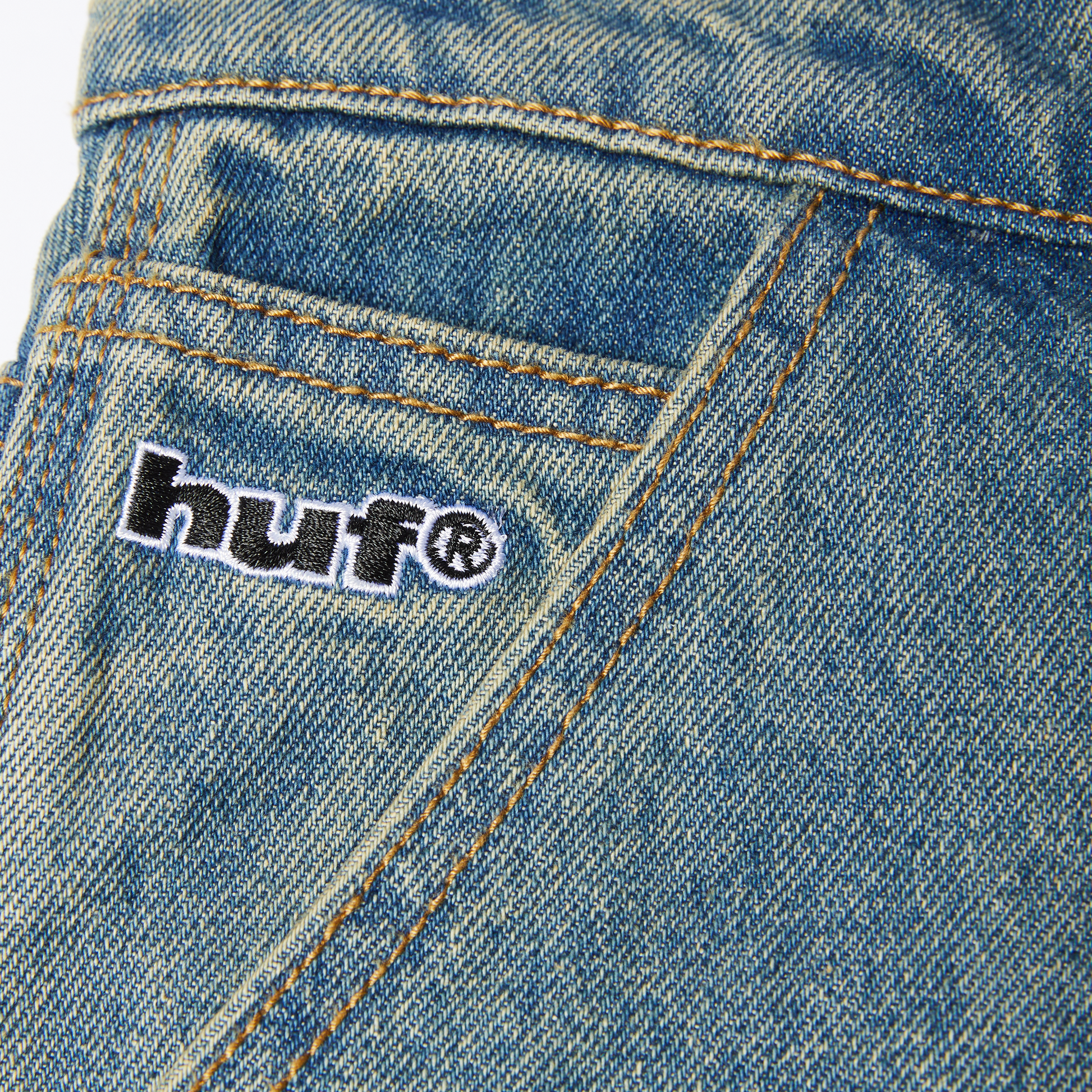 Huf Kinda Loose Double Knees Dirty Wash