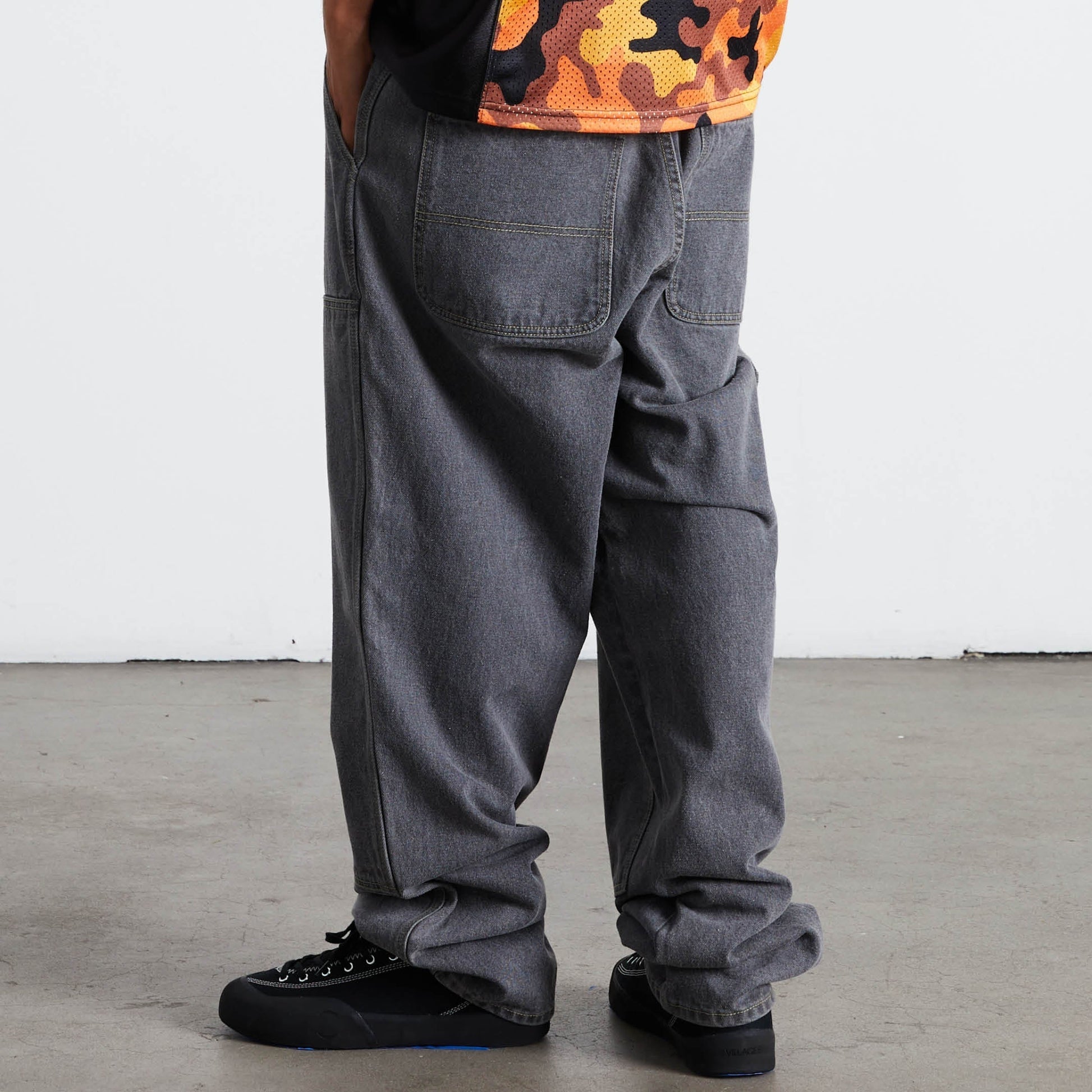 Huf Kinda Loose Double Knees Frost Gray