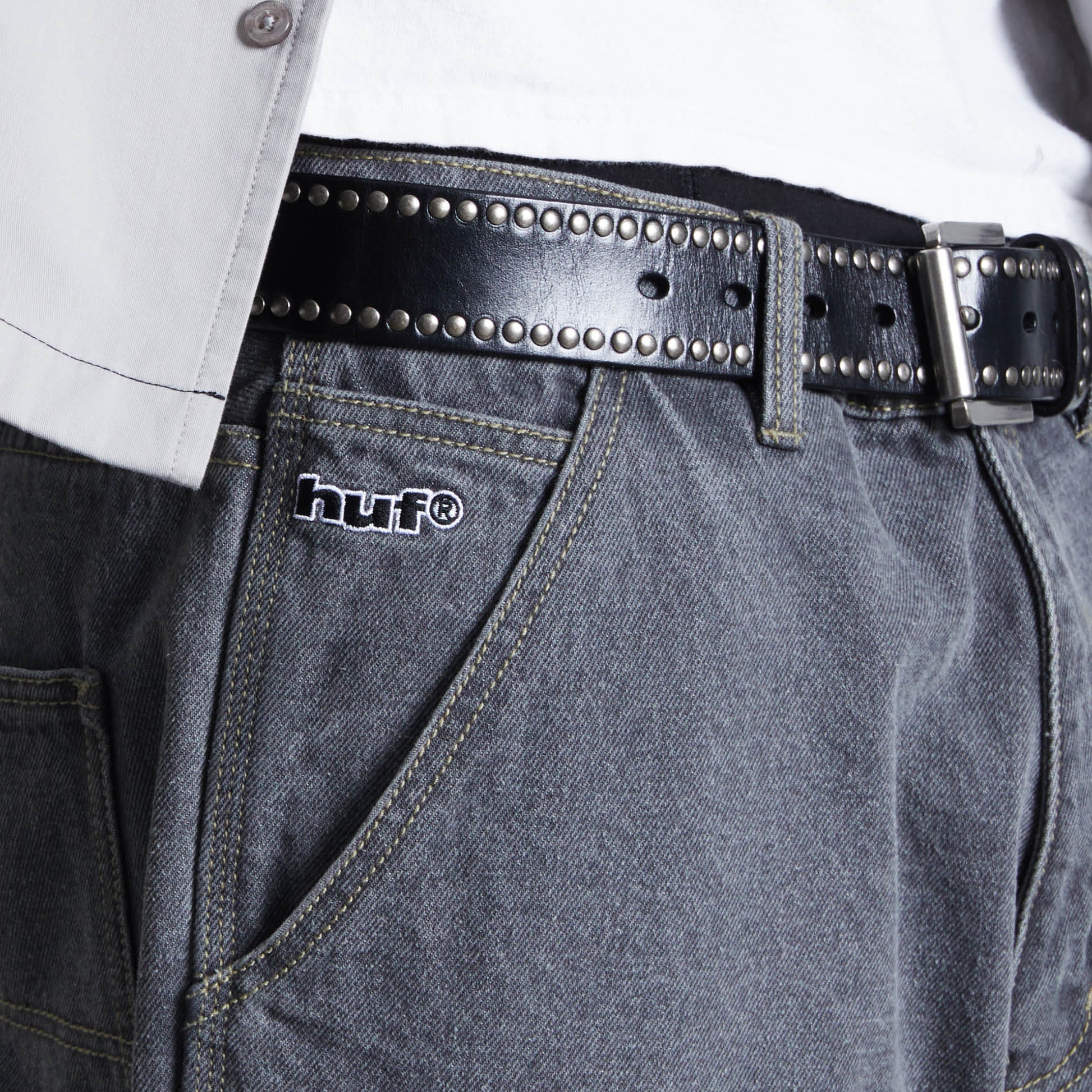Huf Kinda Loose Double Knees Frost Gray