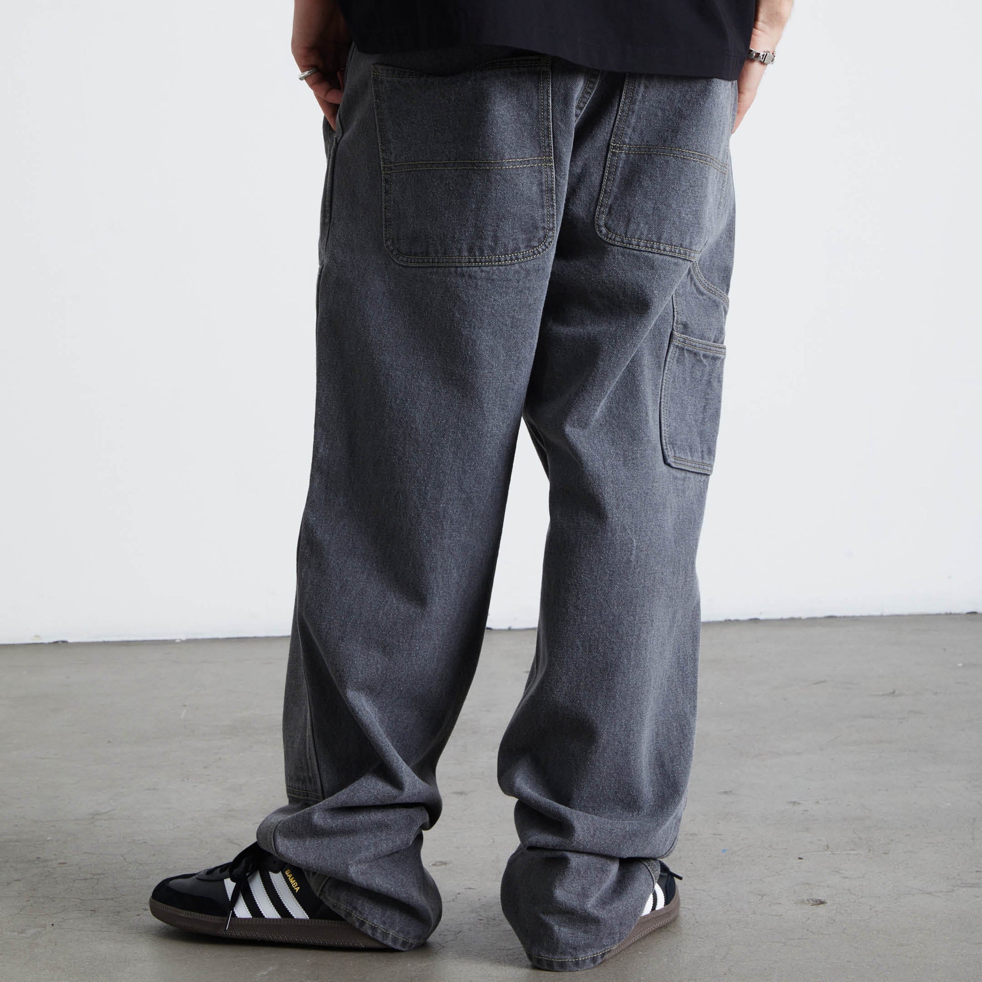 Huf Kinda Loose Double Knees Frost Gray