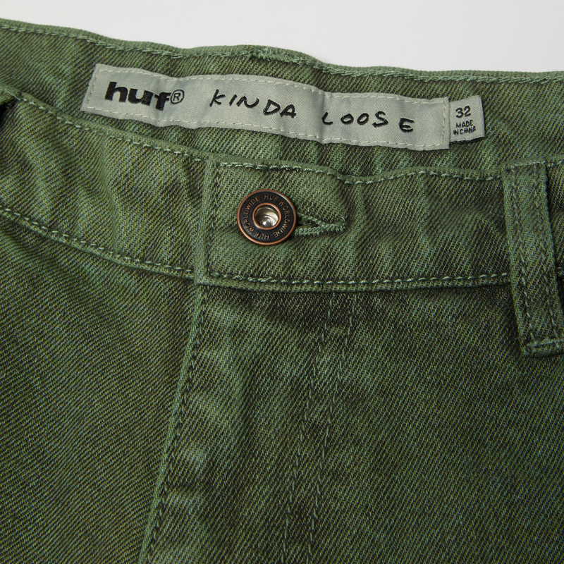 Huf Kinda Loose Double Knees Mist Green
