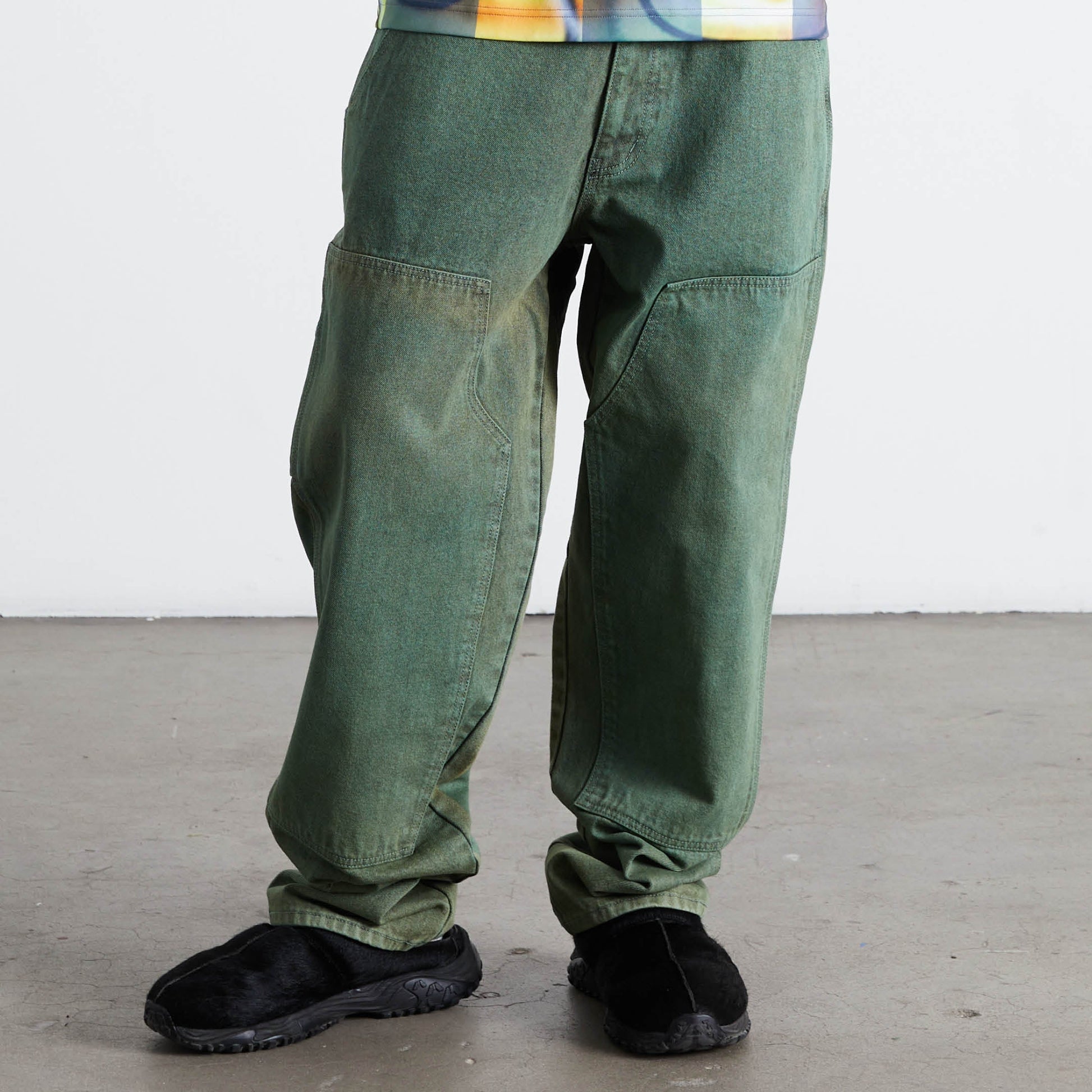 Huf Kinda Loose Double Knees Mist Green