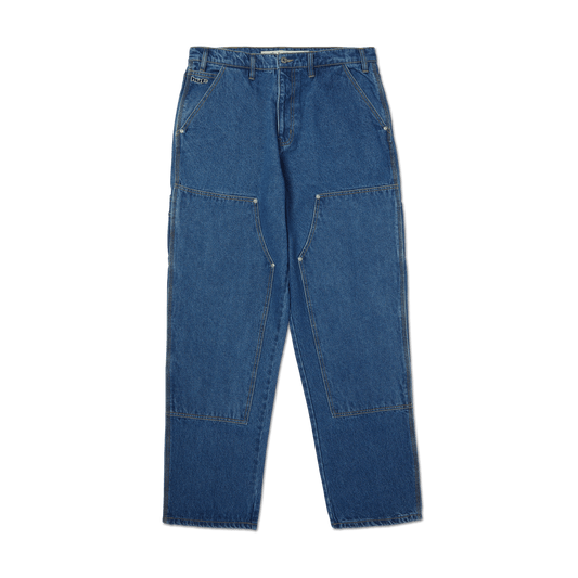 Huf Kinda Loose Double Knees Stone Wash Indigo