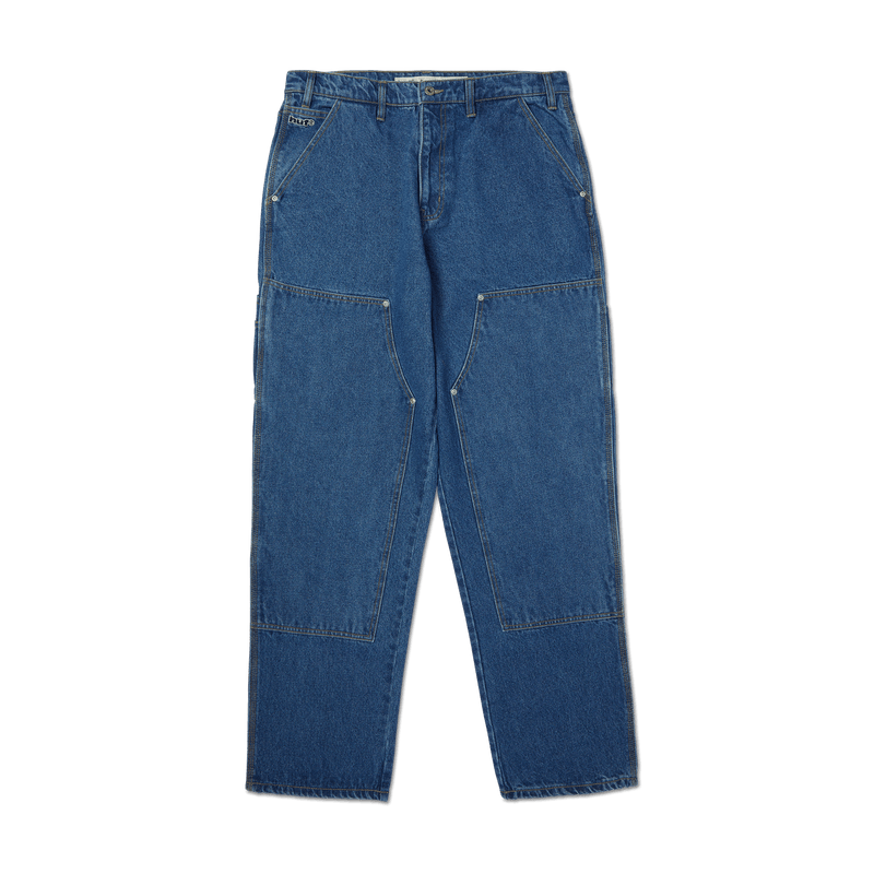 Huf Kinda Loose Double Knees Stone Wash Indigo