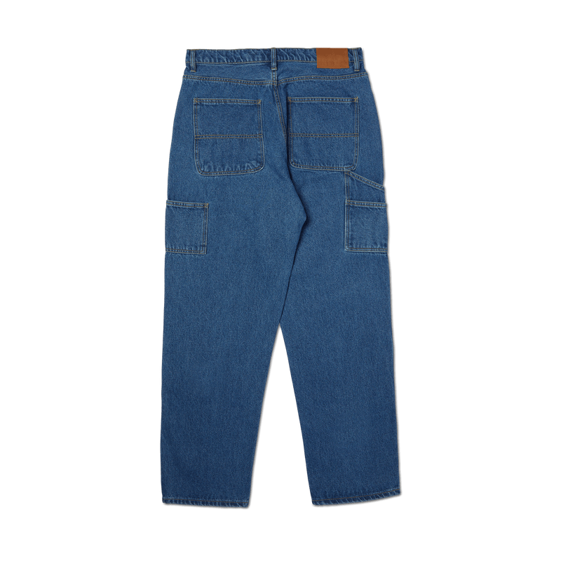 Huf Kinda Loose Double Knees Stone Wash Indigo