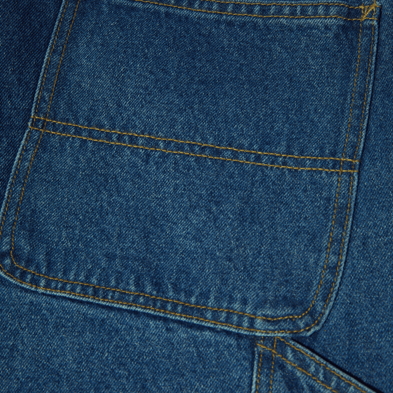 Huf Kinda Loose Double Knees Stone Wash Indigo
