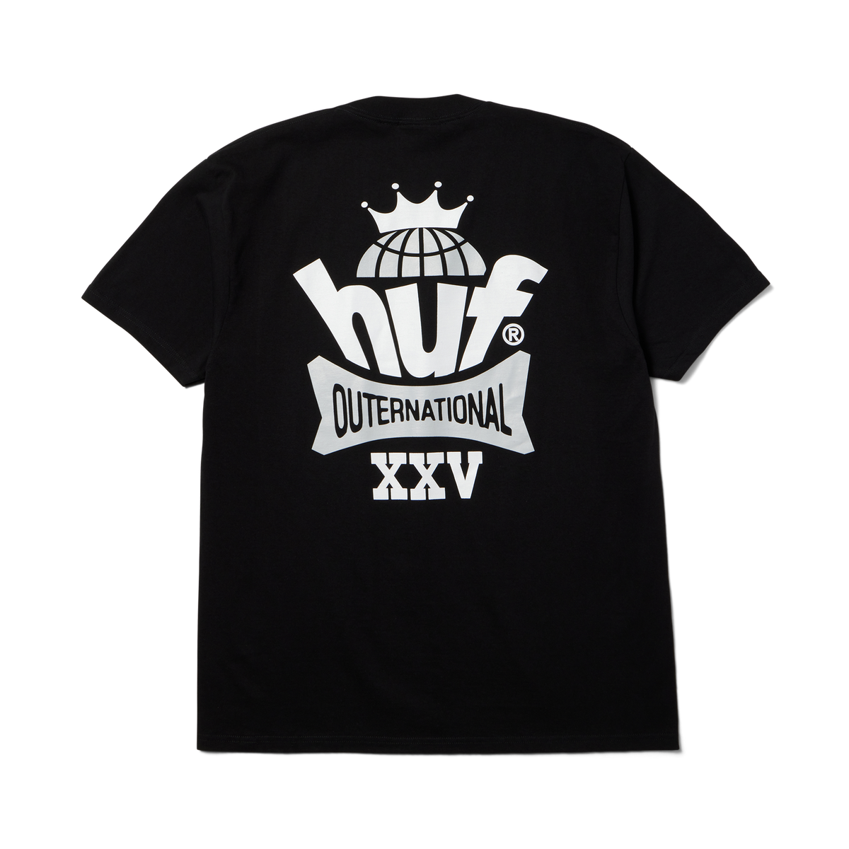 HUF King Globe T-Shirt Black
