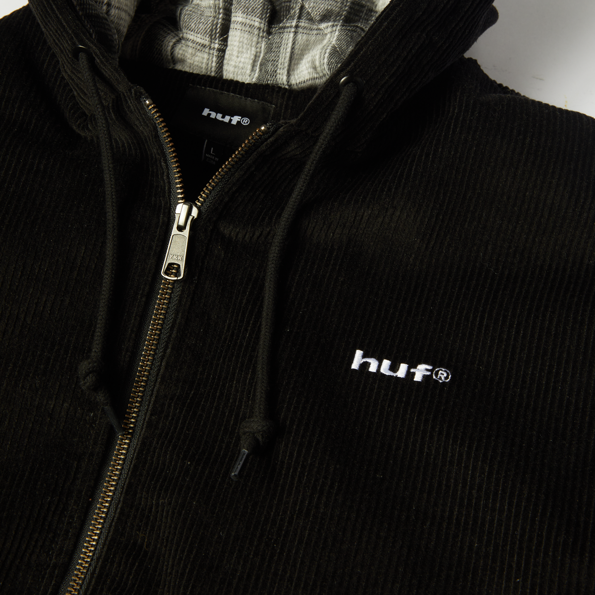 HUF Klondike Corduroy Jacket Black