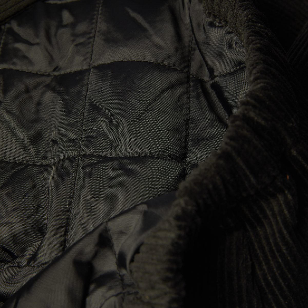 HUF Klondike Corduroy Jacket Black