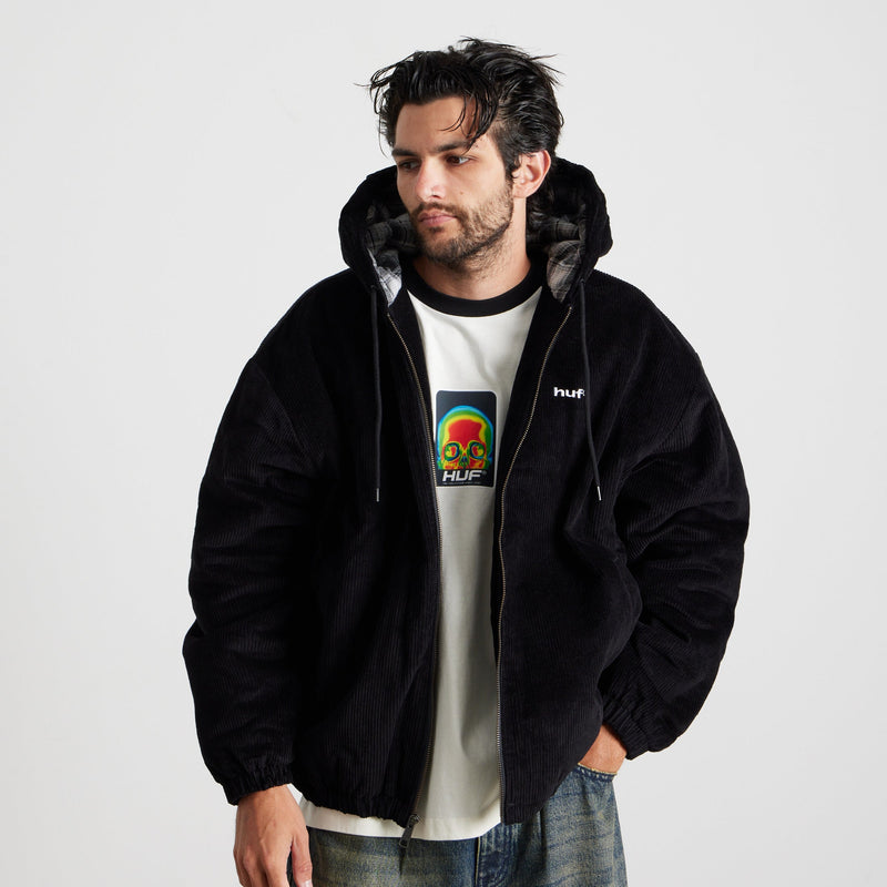 HUF Klondike Corduroy Jacket Black