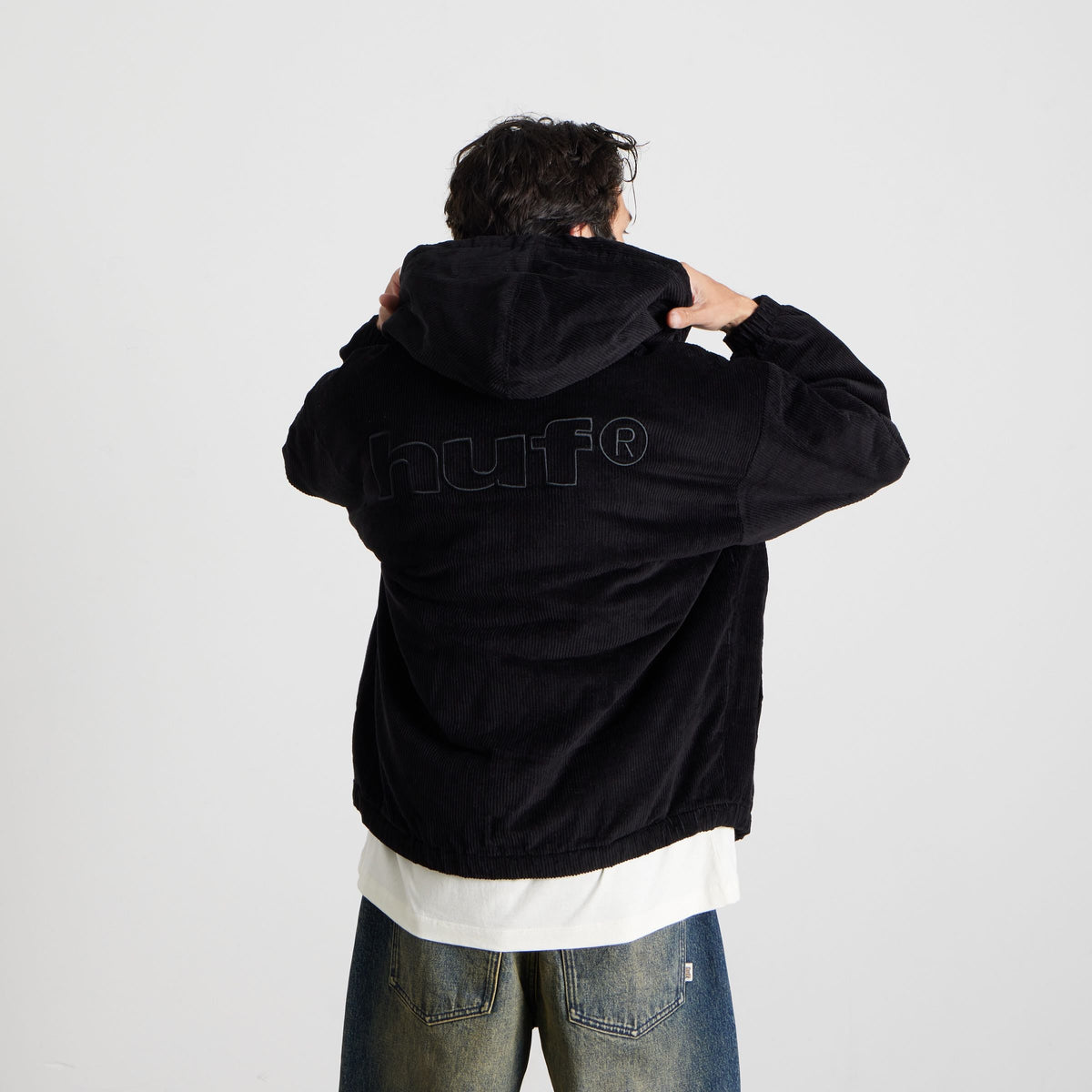 HUF Klondike Corduroy Jacket Black
