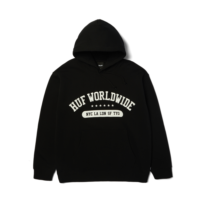 HUF Knox Nylon Jacket Black