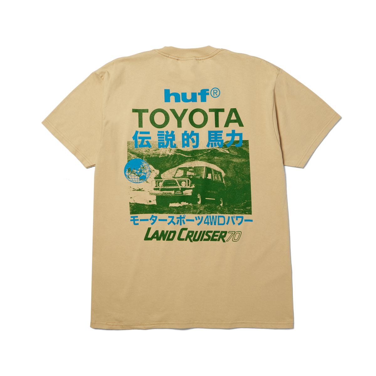 huf x Toyota Land Cruiser 70 T-Shirt Sand