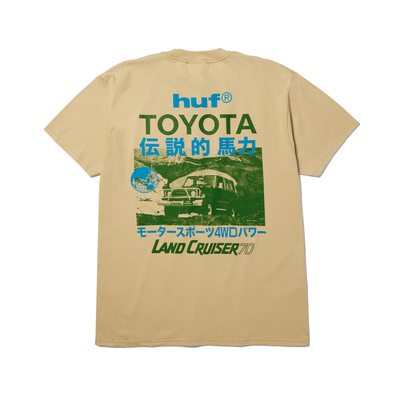 huf x Toyota Land Cruiser 70 T-Shirt Sand