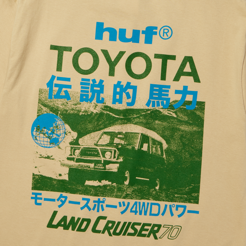 huf x Toyota Land Cruiser 70 T-Shirt Sand