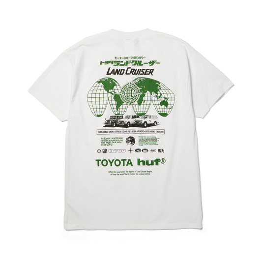 huf x Toyota Land Cruiser Global T-Shirt White