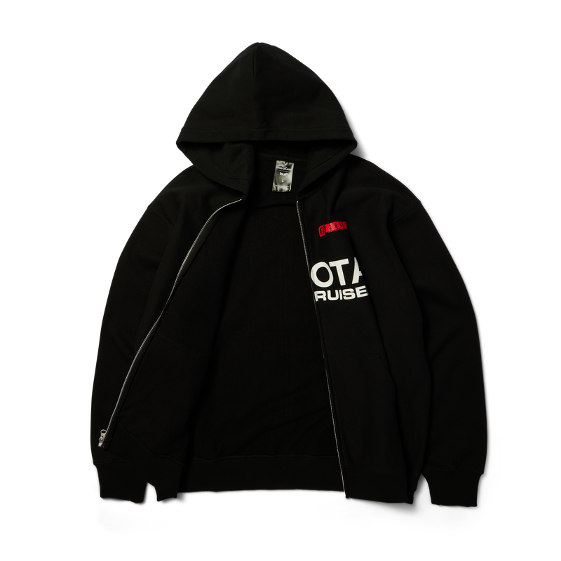 huf x Toyota Land Cruiser Heavyweight Full-Zip Hoodie Black