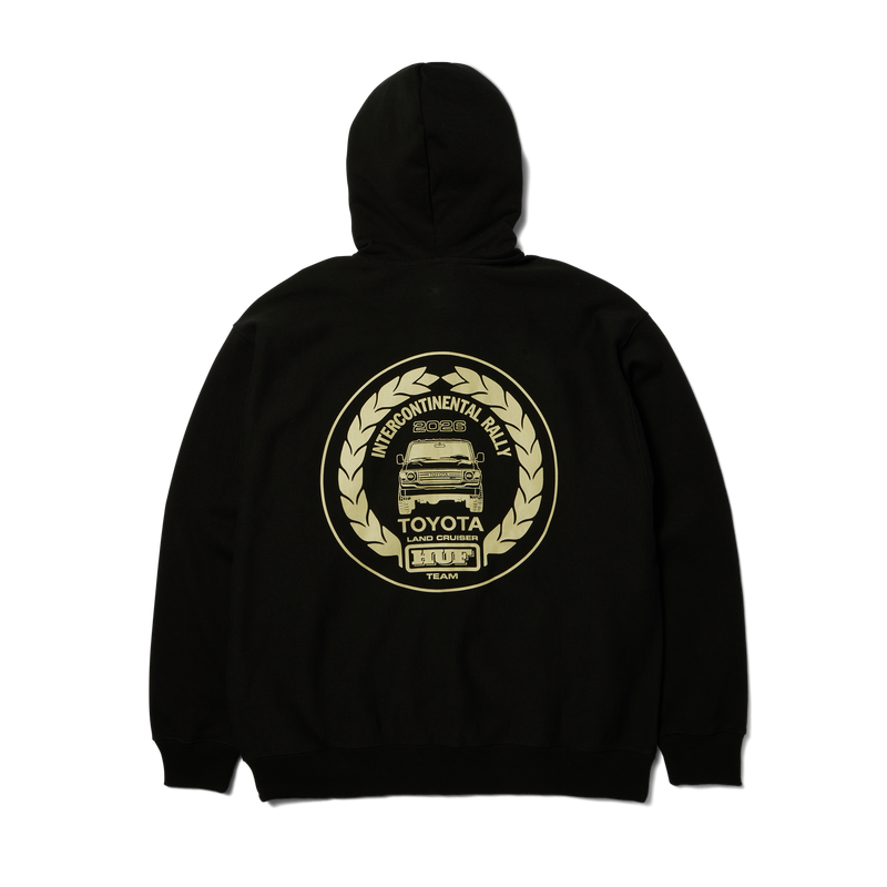huf x Toyota Land Cruiser Heavyweight Full-Zip Hoodie Black