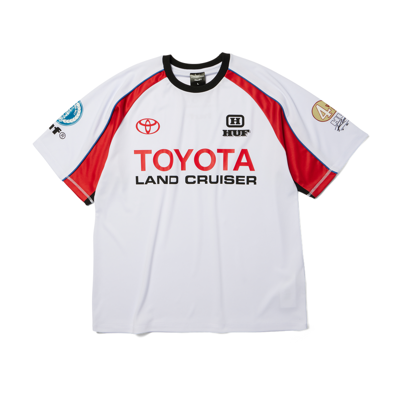 huf x Toyota Land Cruiser Rally Jersey White