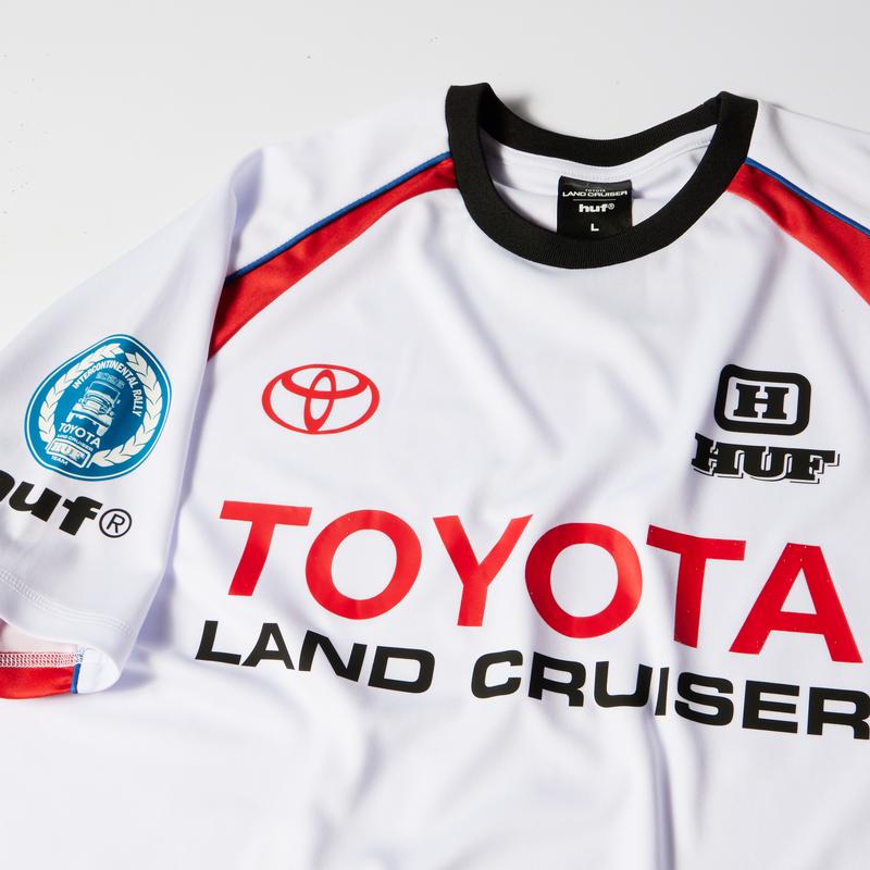 huf x Toyota Land Cruiser Rally Jersey White