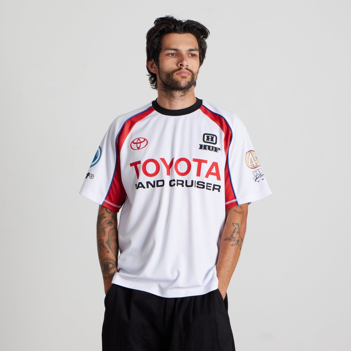 huf x Toyota Land Cruiser Rally Jersey White