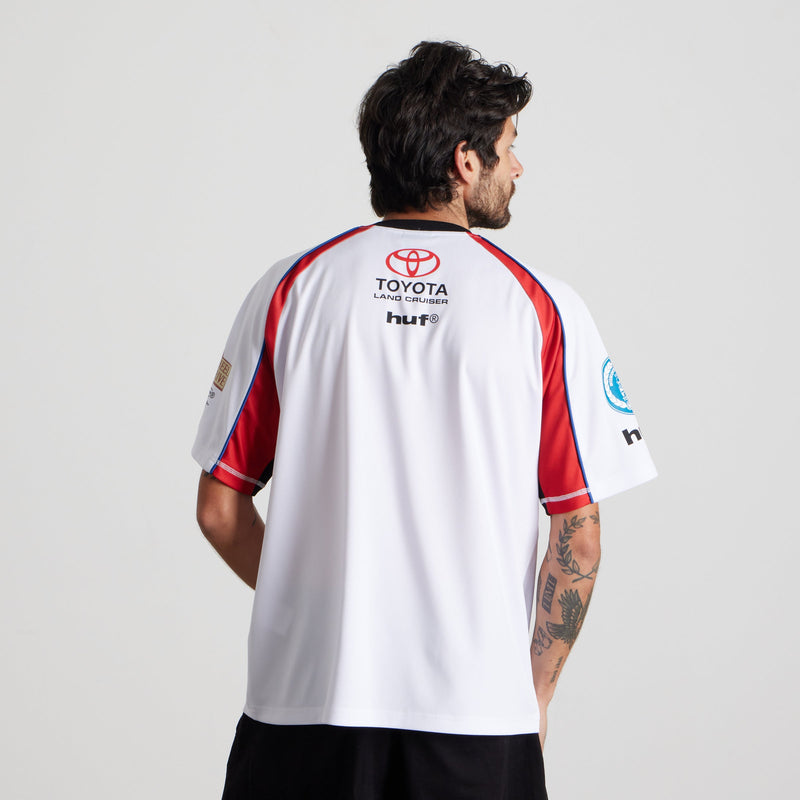 huf x Toyota Land Cruiser Rally Jersey White