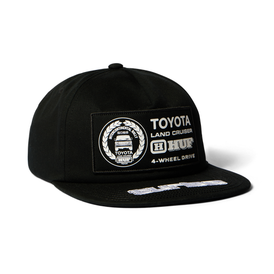 huf x Toyota Land Cruiser Rally Snapback Hat Black