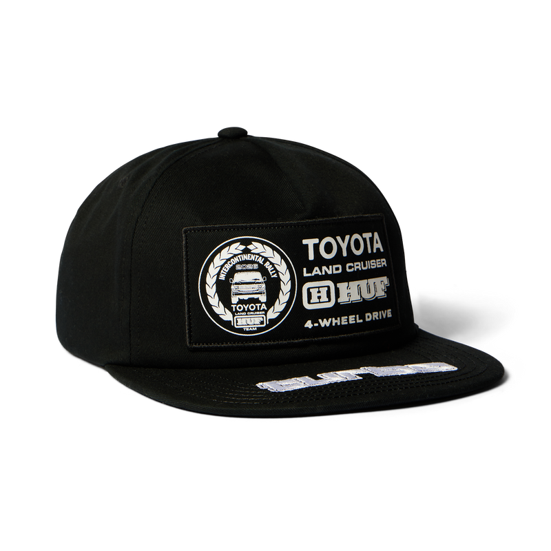 huf x Toyota Land Cruiser Rally Snapback Hat Black