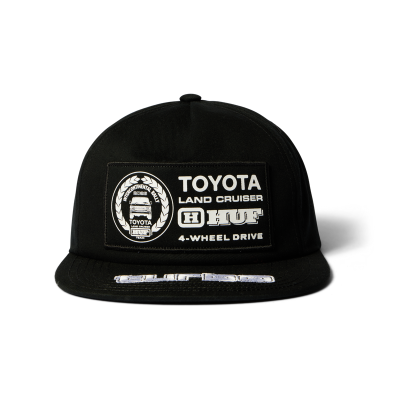 huf x Toyota Land Cruiser Rally Snapback Hat Black