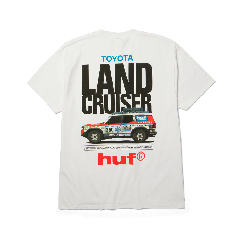 huf x Toyota Land Cruiser Rally T-Shirt White