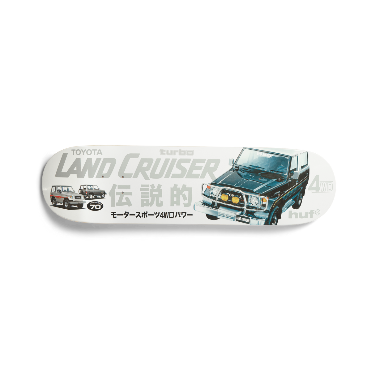 huf x Toyota Land Cruiser Skate Deck Multi