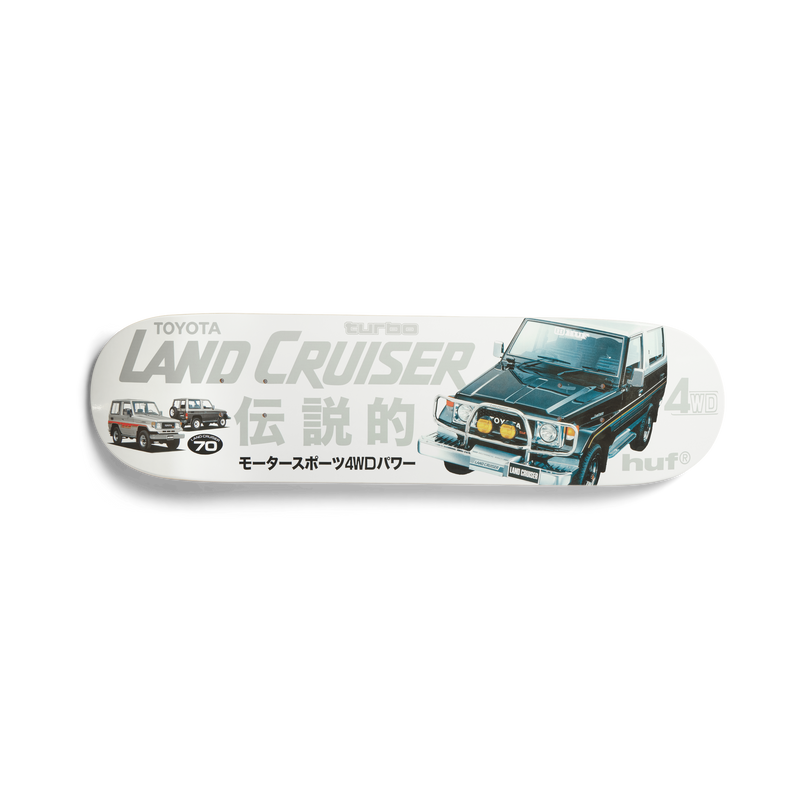 huf x Toyota Land Cruiser Skate Deck Multi