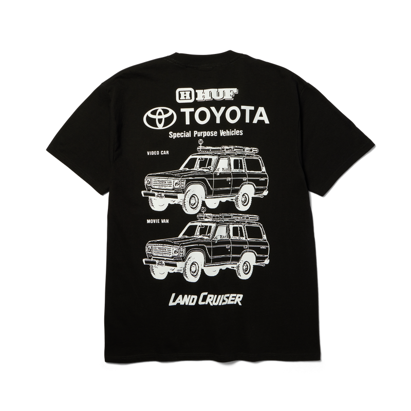 huf x Toyota Land Cruiser Special T-Shirt Black
