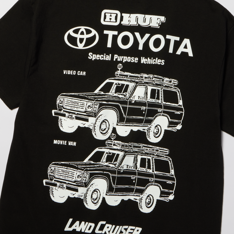 huf x Toyota Land Cruiser Special T-Shirt Black